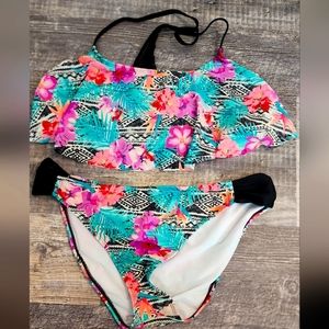 Arizona Flounce Top Floral Bikini